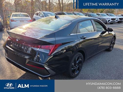 Black 2026 Hyundai ELANTRA SEL SPORT PREMIUM
