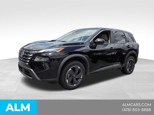 Super Black 2025 Nissan Rogue SV