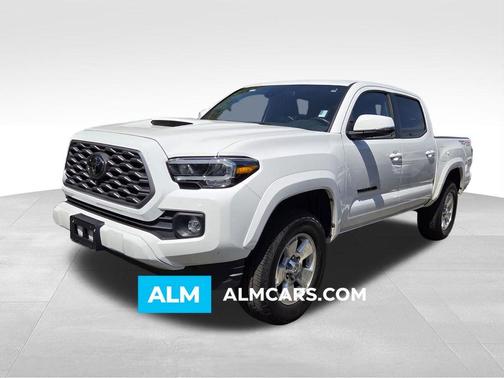 Super White 2021 Toyota Tacoma TRD Sport