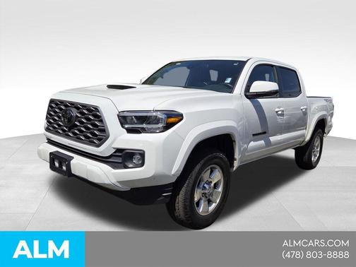 Super White 2021 Toyota Tacoma TRD Sport