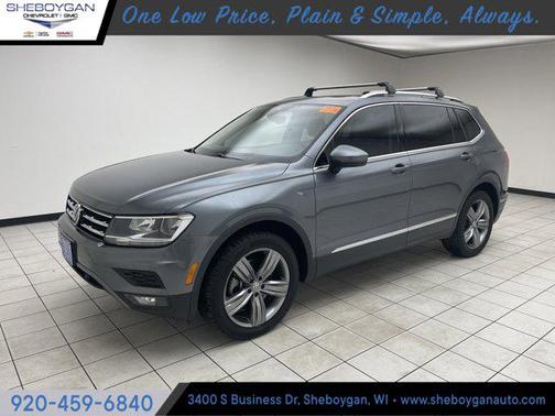 Platinum Gray Metallic 2021 Volkswagen Tiguan 2.0T SE