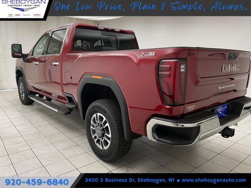 Volcanic Red Tintcoat 2026 GMC Sierra 2500 SLT