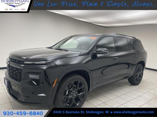 Mosaic Black Metallic 2026 Chevrolet Traverse RS