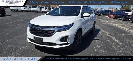 Summit White 2022 Chevrolet Equinox RS