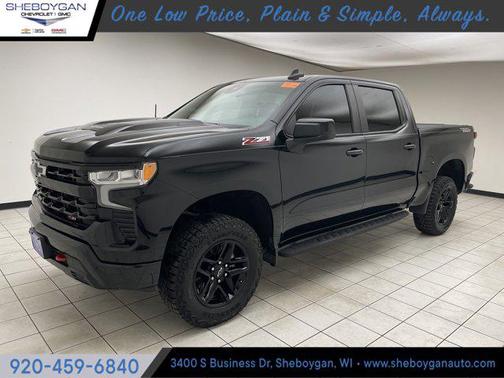 Black 2022 Chevrolet Silverado 1500 LT Trail Boss