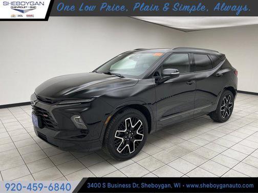 Black 2024 Chevrolet Blazer RS