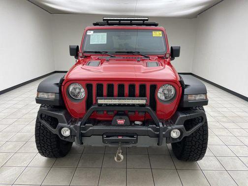 Firecracker Red Clearcoat 2021 Jeep Wrangler Rubicon