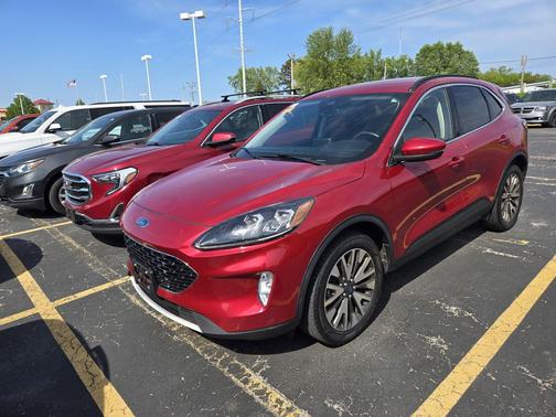 Red Metallic 2020 Ford Escape Titanium