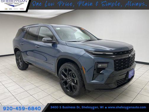 Lakeshore Blue Metallic 2026 Chevrolet Traverse RS