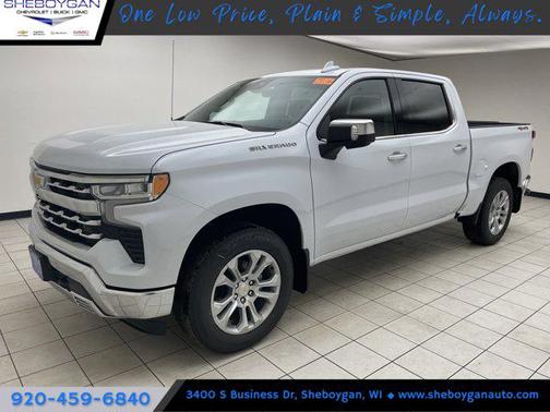 Polar White Tricoat 2026 Chevrolet Silverado 1500 LTZ