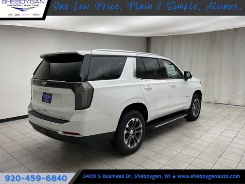 Summit White 2026 Chevrolet Tahoe LT