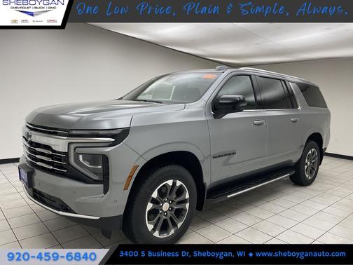 Sterling Gray Metallic 2026 Chevrolet Suburban LT