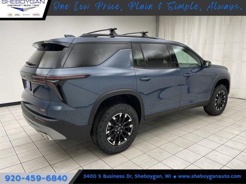 Lakeshore Blue Metallic 2026 Chevrolet Traverse AWD Z71