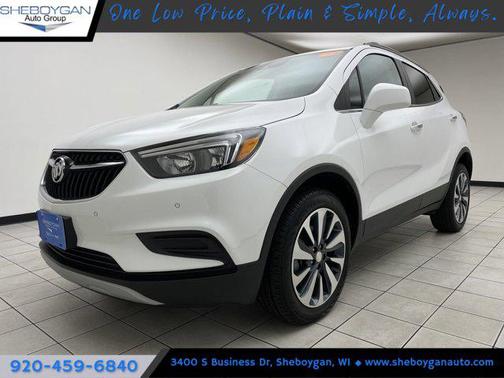 Summit White 2022 Buick Encore Preferred