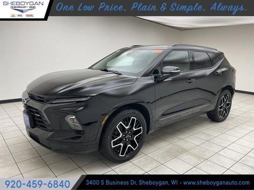 Black 2024 Chevrolet Blazer RS