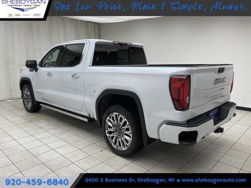 Glacier White Tricoat 2026 GMC Sierra 1500 Denali Ultimate