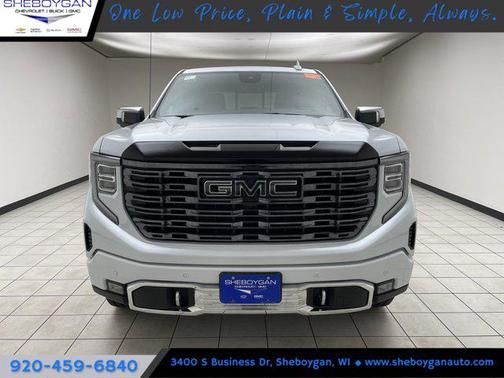 Glacier White Tricoat 2026 GMC Sierra 1500 Denali Ultimate