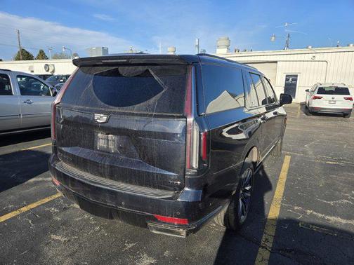 Dark Moon Blue Metallic 2021 Cadillac Escalade ESV Sport Platinum