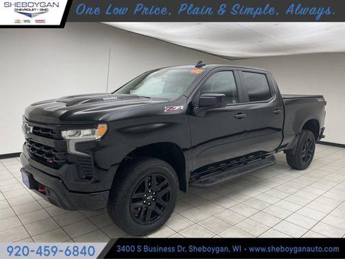 Black 2025 Chevrolet Silverado 1500 LT Trail Boss