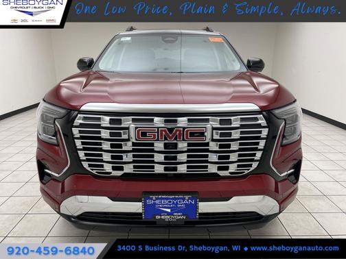 Volcanic Red Tintcoat 2026 GMC Terrain Denali
