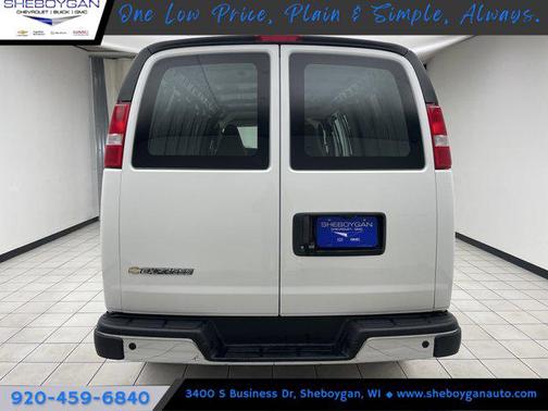 Summit White 2025 Chevrolet Express 3500 RWD 3500 Extended Wheelbase WT