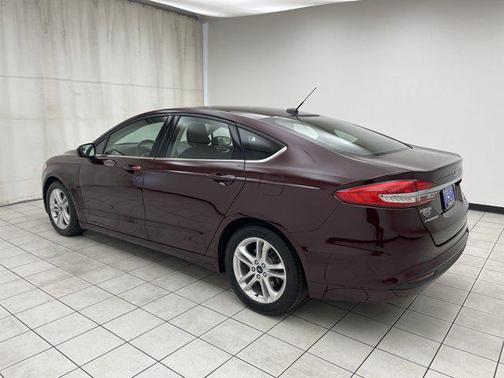 Burgundy 2018 Ford Fusion SE