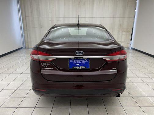 Burgundy 2018 Ford Fusion SE