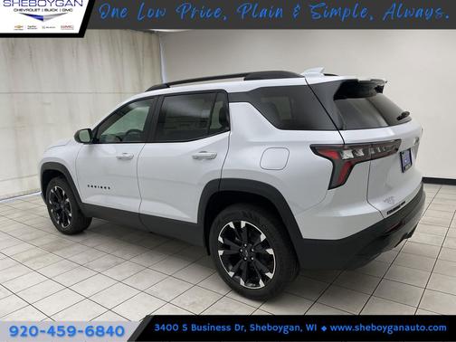 Polar White Tricoat 2026 Chevrolet Equinox AWD RS