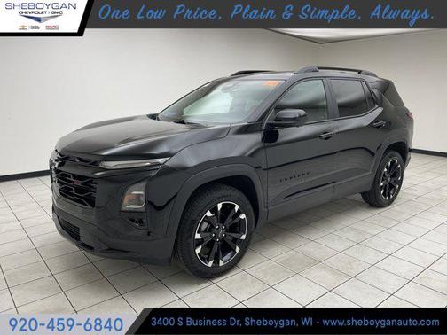 Mosaic Black Metallic 2025 Chevrolet Equinox AWD RS