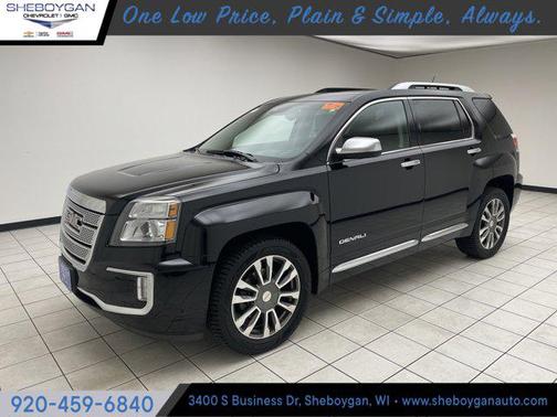 Ebony Twilight Metallic 2016 GMC Terrain Denali