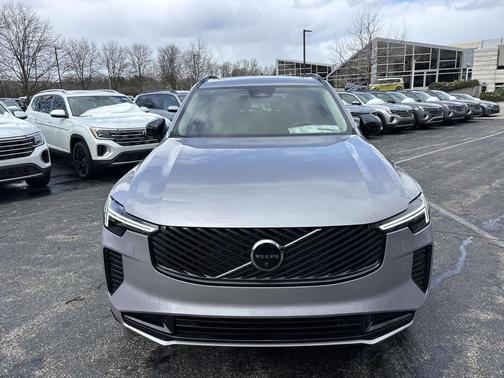 Aurora Silver 2026 Volvo XC90 Ultra Dark Theme, B6 AWD Gas (mild hybrid), Gasoline, 6 Seats