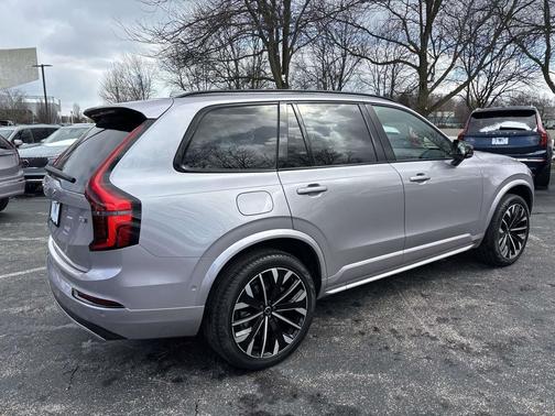 Aurora Silver 2026 Volvo XC90 Ultra Dark Theme, B6 AWD Gas (mild hybrid), Gasoline, 6 Seats
