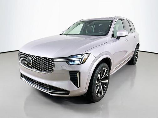 Aurora Silver 2026 Volvo XC90 Core, B5 AWD Gas (mild hybrid), Gasoline, Bright, 7 Seats