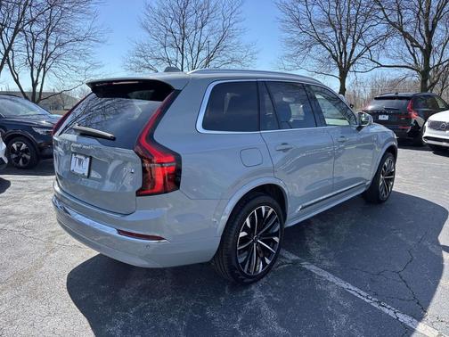 Vapour Grey Metallic 2026 Volvo XC90 Plug-In Hybrid Plus, T8 AWD, Electric/Gasoline, Bright, 7 Seats