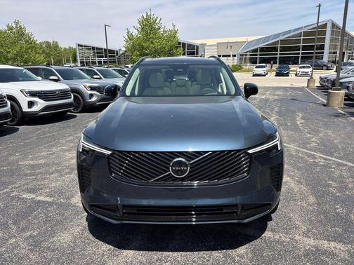 Denim Blue Metallic 2026 Volvo XC90 Ultra Dark Theme, B6 AWD Gas (mild hybrid), Gasoline, 7 Seats