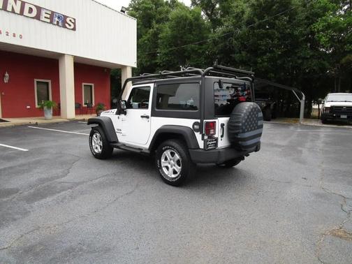 White 2012 Jeep Wrangler Sport