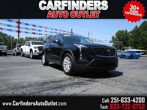 Black 2021 Cadillac XT4 Luxury