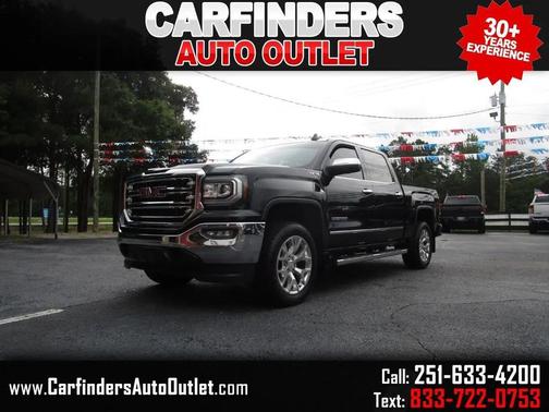 Black 2018 GMC Sierra 1500 SLT