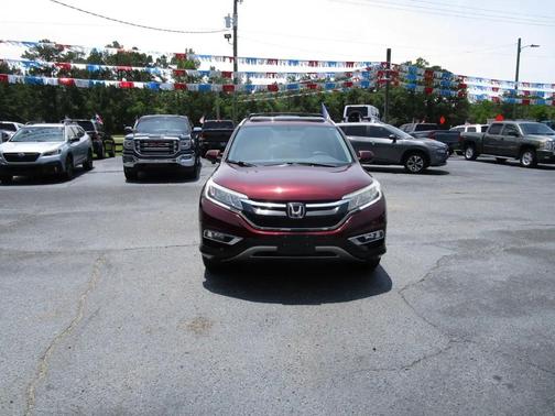 Burgundy 2015 Honda CR-V EX-L