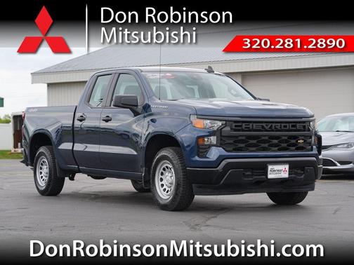 Northsky Blue Metallic 2023 Chevrolet Silverado 1500 WT