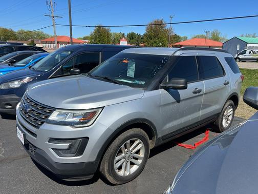 Ingot Silver Metallic 2016 Ford Explorer Base