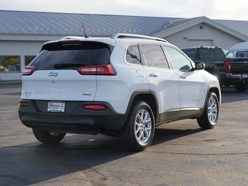 Bright White Clearcoat 2018 Jeep Cherokee Latitude