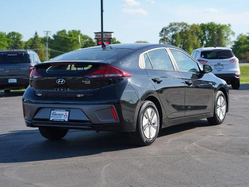 Black Noir Pearl 2020 Hyundai IONIQ Hybrid Blue