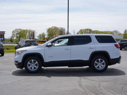 Summit White 2019 GMC Acadia SLE-1