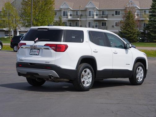 Summit White 2019 GMC Acadia SLE-1