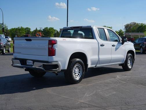 Summit White 2021 Chevrolet Silverado 1500 WT