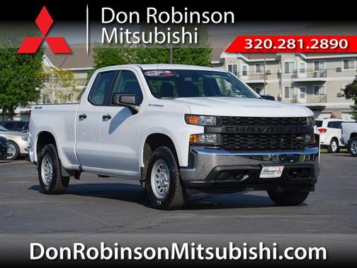 Summit White 2021 Chevrolet Silverado 1500 WT
