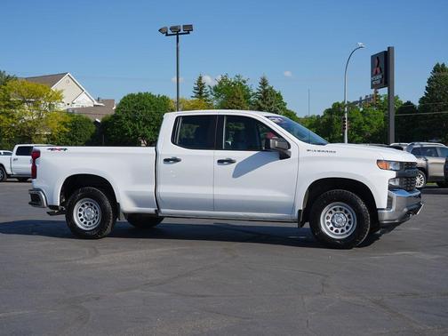 Summit White 2021 Chevrolet Silverado 1500 WT