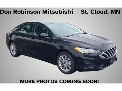 Agate Black Metallic 2020 Ford Fusion Hybrid SE