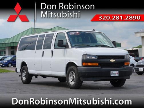 Summit White 2022 Chevrolet Express 3500 LS